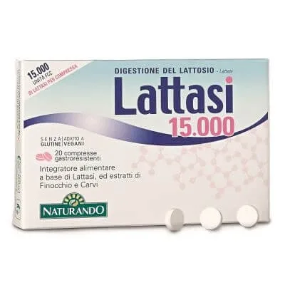 Lactază 15000 20 comprimate — preț și oferte