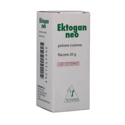 Ektogan neo pulbere dermoprotectoare antimicrobiană 20 g — preț și oferte