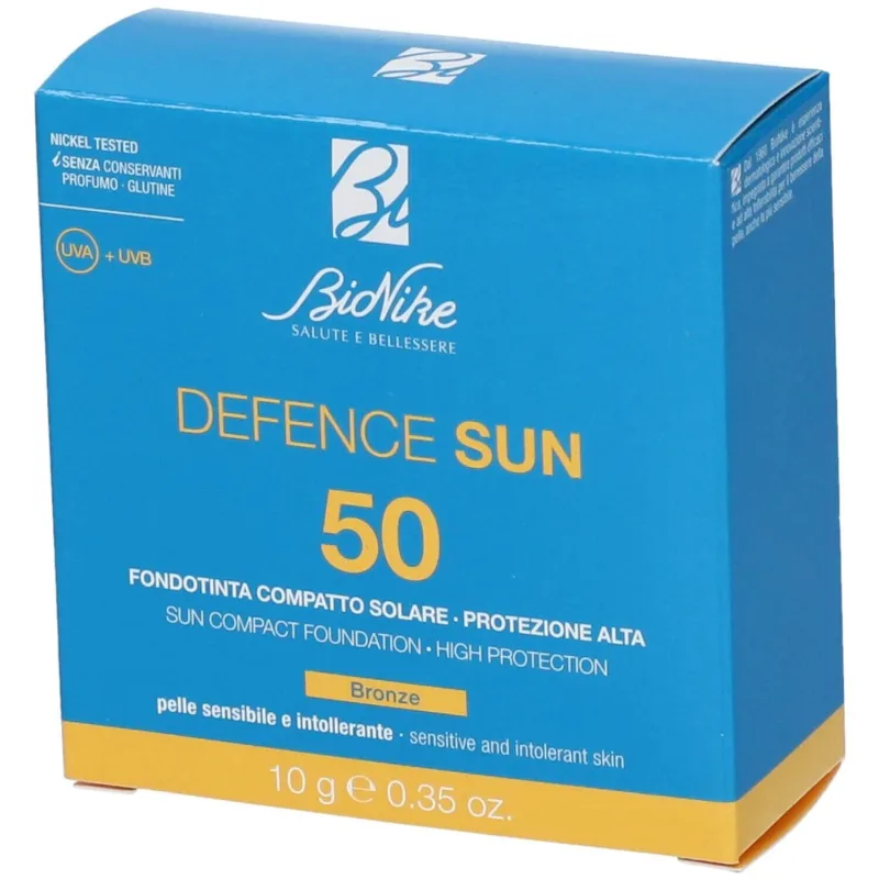 Defence sun 50 fond de ten compact n2 bronz 10 g — preț și oferte