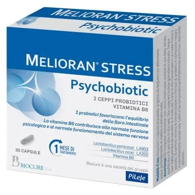 Melioran stres psihobiotic 30 capsule — preț și oferte