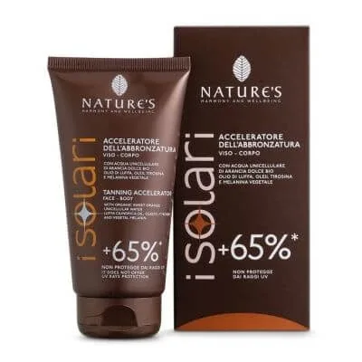 Nature's i solari accelerator de bronz +65% 150 ml — preț și oferte