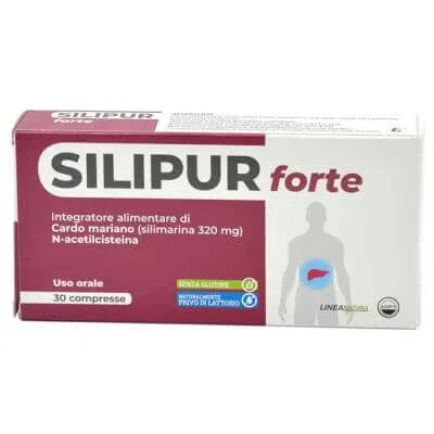 Silipur forte 30 comprimate — preț și oferte