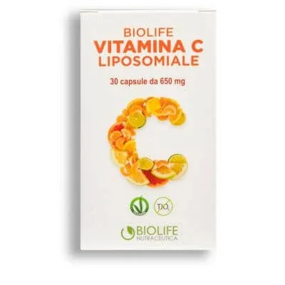 Biolife vitamina c lipozomală 30 capsule — preț și oferte