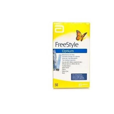 Benzi de testare a glicemiei Freestyle optium 25 bucăți — preț și oferte
