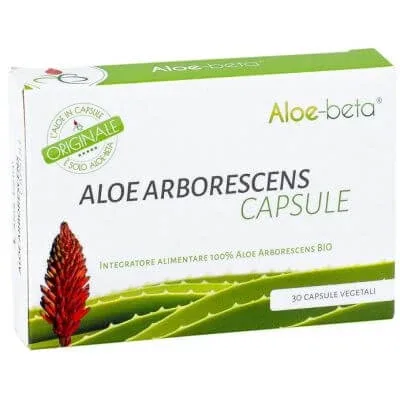 Aloe beta 30 capsule aloe arborescens — preț și oferte