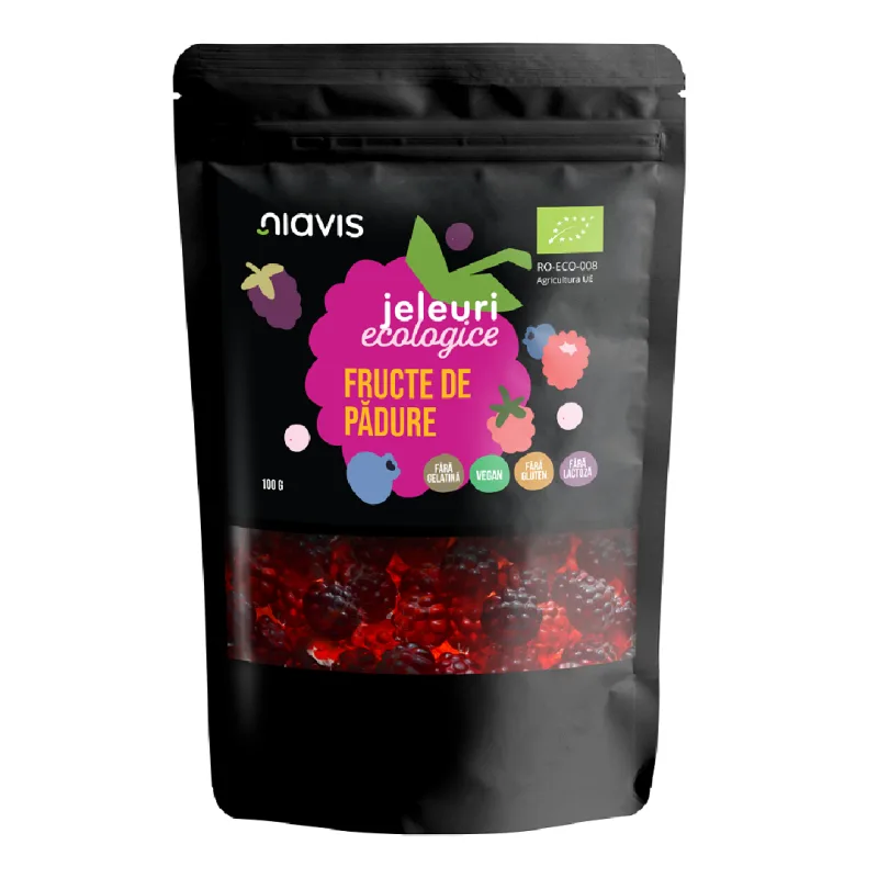 Jeleuri Ecologice Fructe de Padure, 100g, Niavis — preț și oferte