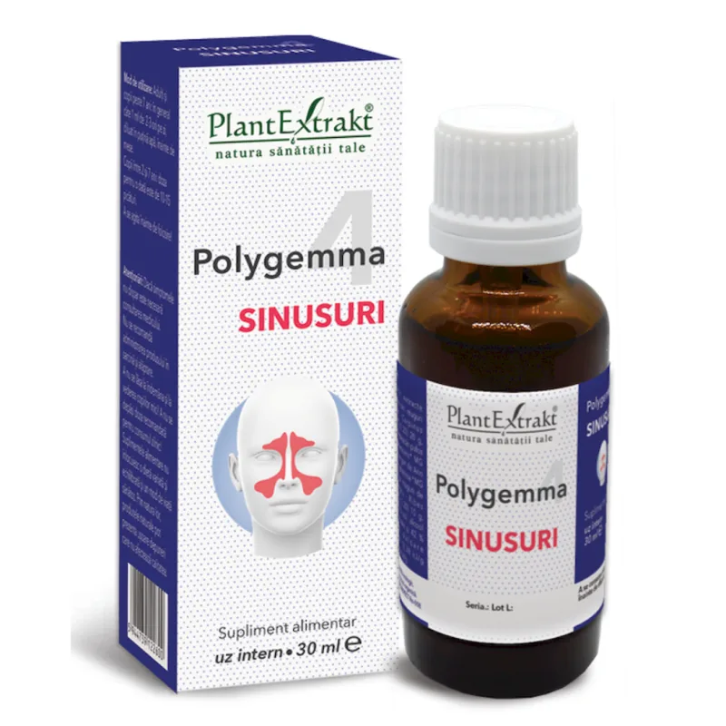 Polygemma 4, Sinusuri, 30 ml, Plant Extrakt PLANTEXTRAKT — preț și oferte
