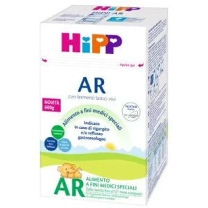 Laptele Hipp anti-reflux cu metafolin 600 g