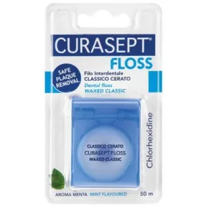 Curasept ață dentară clasică cerată cu clorhexidină