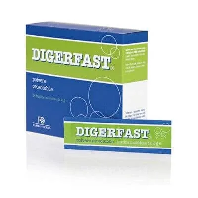 Digerfast pulbere 24 de pliculețe cu doză unică 2 g — preț și oferte