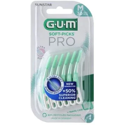 Gum soft pick pro mediu 30 bucăți — preț și oferte