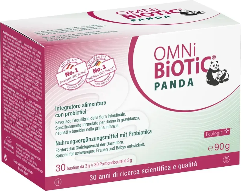 OmniBiotic Panda, 30 plicuri, Institut Allergosan   — preț și oferte