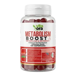 Metabolism Boost Vita Ora, suport pentru metabolism și energie, 120 jeleuri