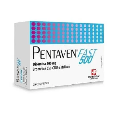 Pentaven fast 500 20 comprimate — preț și oferte
