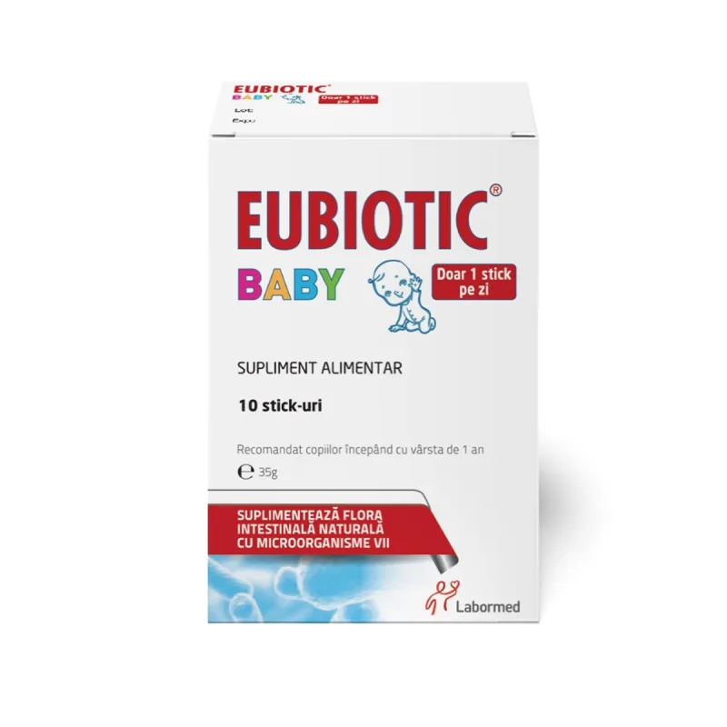 Eubiotic Baby, 10 Stickuri – Labormed — preț și oferte
