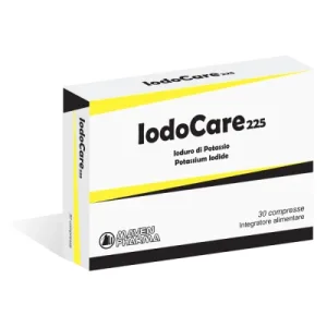 Iodocare 225 iodură de potasiu 30 comprimate