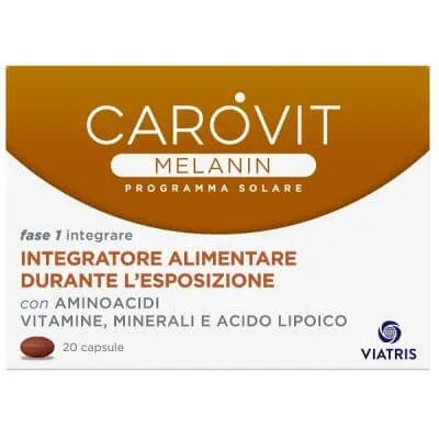 Carovit melanin sun program 20 capsule — preț și oferte