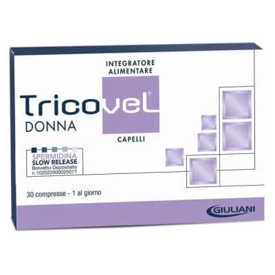 Tricovel donna supliment alimentar cu nutrienți specifici pentru păr 30 comprimate — preț și oferte