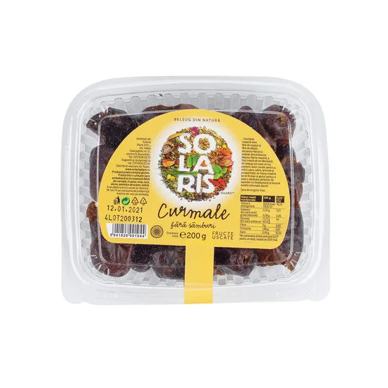Curmale fara samburi 200 gr SOLARIS — preț și oferte