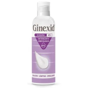 Ginexid 45+ spumă de curățare ginecologică 150 ml