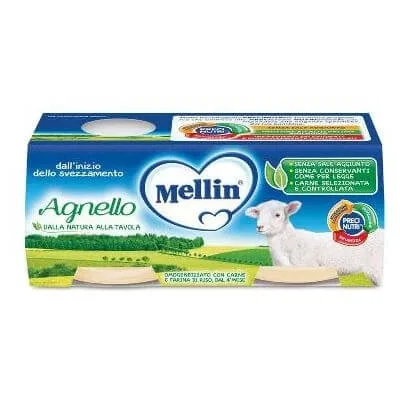 Miel omogenizat Mellin 2 bucăți x 80 g — preț și oferte