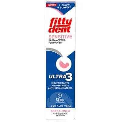 Fittydent pastă adezivă sensibilă cu aloe vera 40 g — preț și oferte