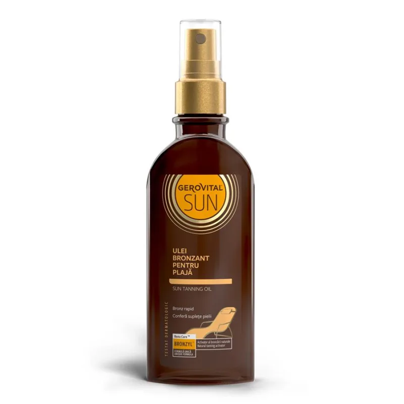 Gerovital Sun Ulei Bronzant pentru Plaja, 150 ml — preț și oferte