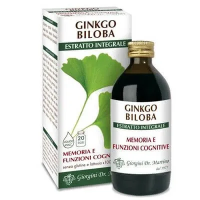 Ginkgo biloba extract integral 200 ml — preț și oferte