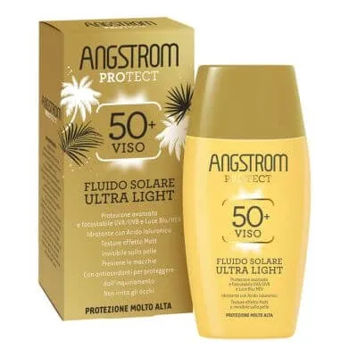 Angstrom ultra light facial sun fluid spf 50+ 40 ml — preț și oferte