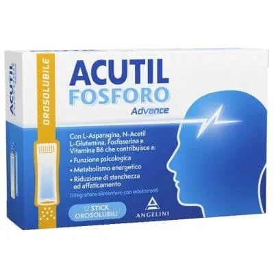 Acutil phosphorus advance 12 sticksuri orosolubile — preț și oferte