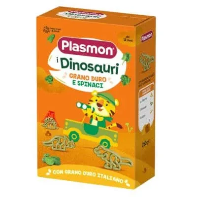 Paste Plasmon dinozaur și spanac 250 g — preț și oferte