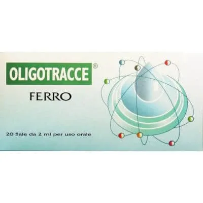 Oligotrace fier 20 fiole 2 ml — preț și oferte