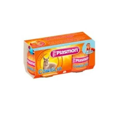 Iepure omogenizat Plasmon 4 x 80 g — preț și oferte