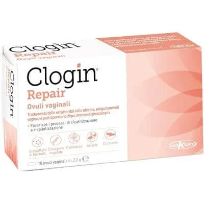 Clogin reparație 10 ovule vaginale — preț și oferte