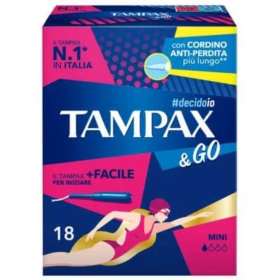 Tampax &go mini 18 bucăți — preț și oferte