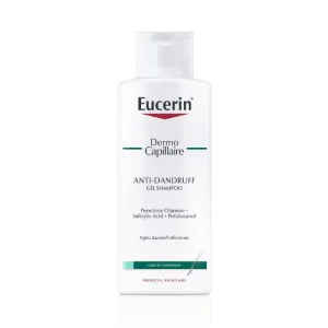 Șampon Gel DermoCapillaire împotriva mătreții, 250 ml, Eucerin