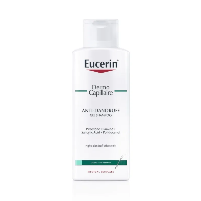 Șampon Gel DermoCapillaire împotriva mătreții, 250 ml, Eucerin — preț și oferte