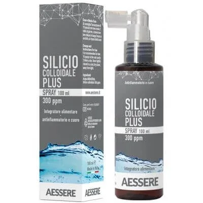 Siliciu coloidal plus spray 300ppm 100 ml — preț și oferte