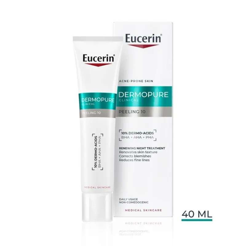 Tratament exfoliant de noapte DermoPure, 40 ml, Eucerin — preț și oferte