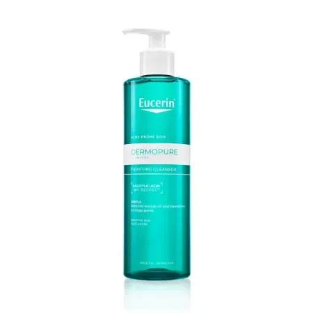 Gel de curățare purifiant cu acid salicilic DermoPure, 200 ml, Eucerin — preț și oferte