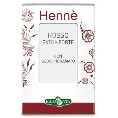Henne culoarea naturală a părului roșu extra puternic — preț și oferte