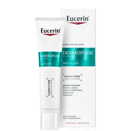 Fluid pentru față cu efect matifiant DermoPure, 40 ml, Eucerin — preț și oferte