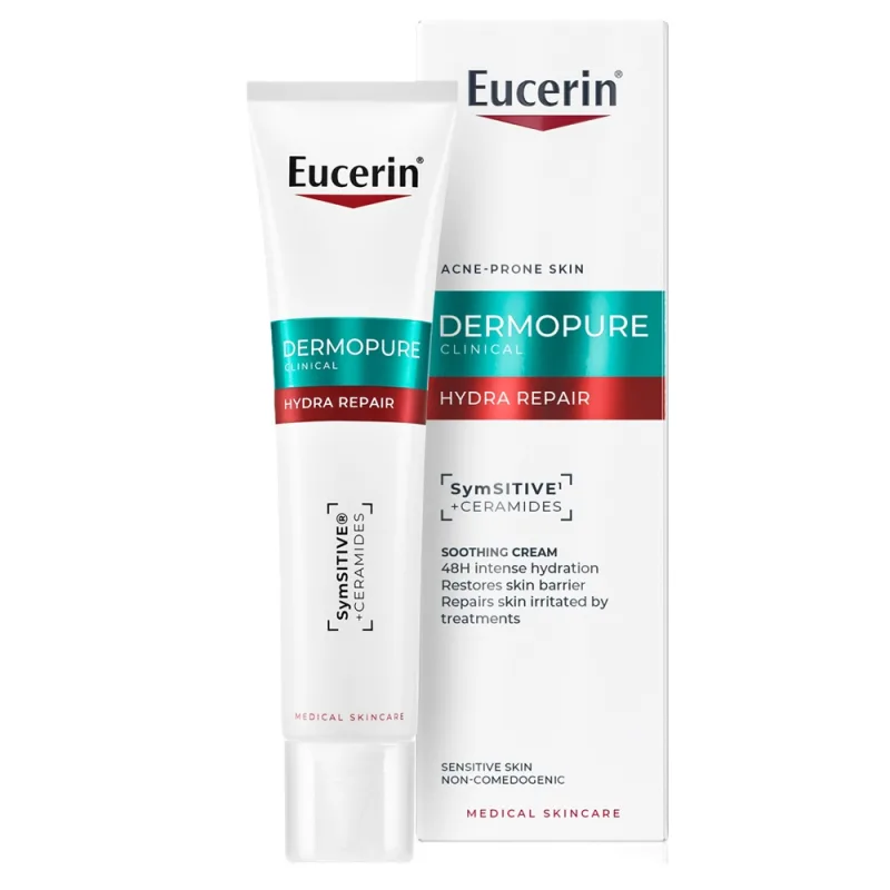 Fluid hidratant pentru față DermoPure, 40 ml, Eucerin — preț și oferte