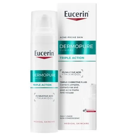 Ser cu triplă acțiune DermoPure, 40 ml, Eucerin — preț și oferte