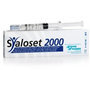 Seringă intra-articulară syaloset 2000 acid hialuronic 1,5% 2 ml 1 buc