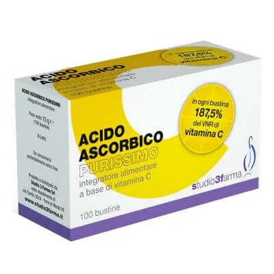 Acid ascorbic 100 pliculețe — preț și oferte