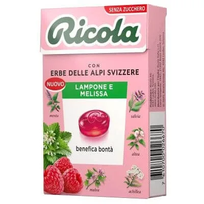 Ricola zmeură și balsam de lămâie 50 g — preț și oferte