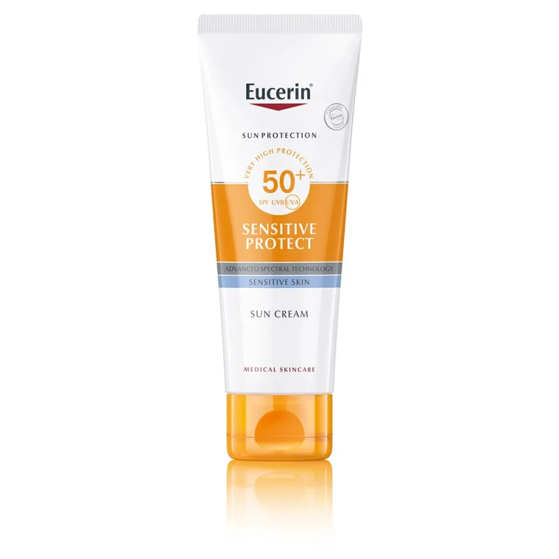 Crema de față pentru ten sensibil cu SPF 50+ Eucerin Sensitive Protect, 50 ml — preț și oferte