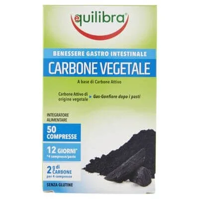 Cărbune vegetal 50 comprimate — preț și oferte