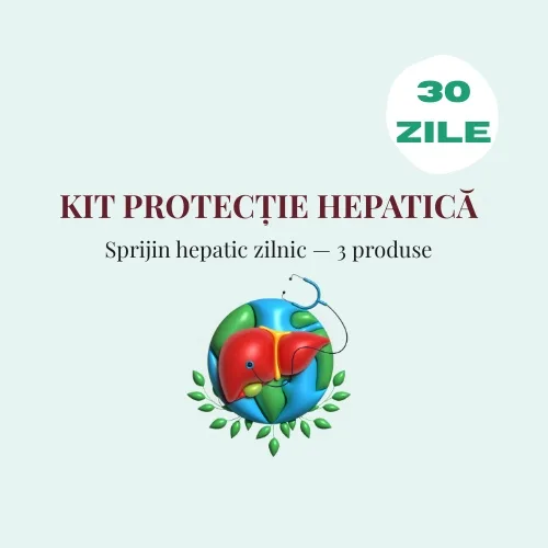 Kit Protecție Hepatică în Timpul Medicamentelor — Protocol 30 Zile Kituri recomandate de farmacisti — preț și oferte